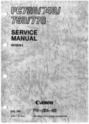Canon PC770 Service Manual